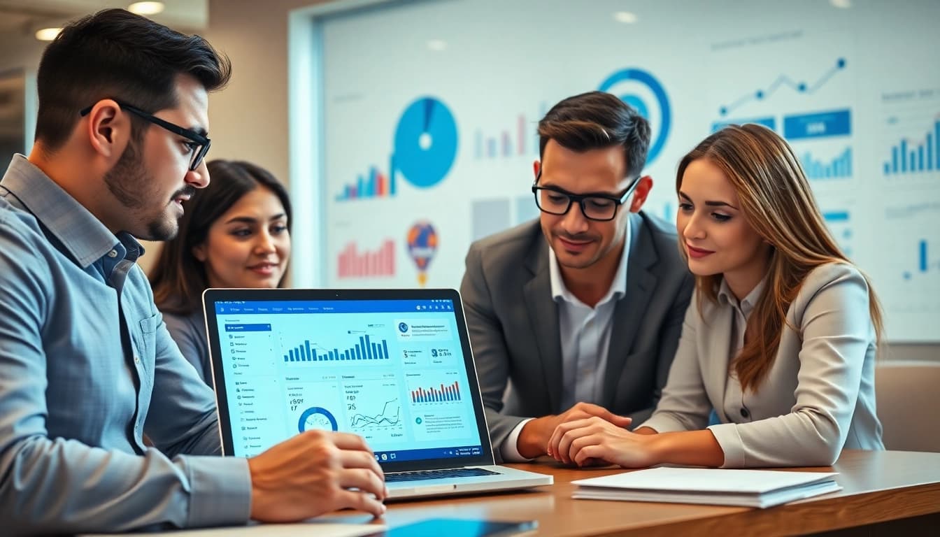 Enhance your engagement using the facebook smm panel with experts analyzing data.