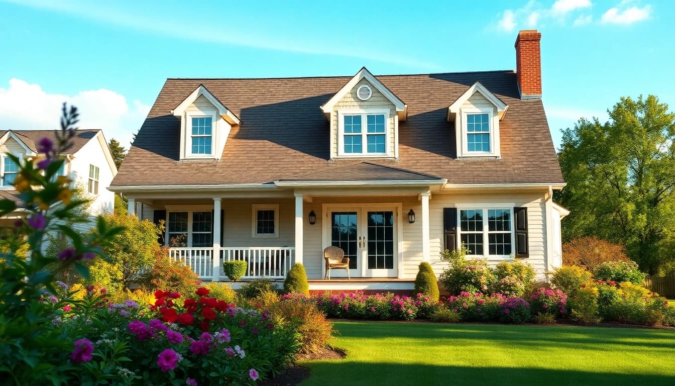 Explore a Cape Style Home In-Law Addition with charming shingle siding and inviting porch.