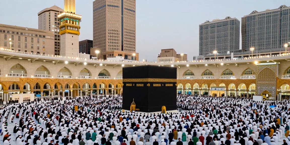 Experiencing umroh Itikaf during Ramadan at the breathtaking Masjid al-Haram, with vibrant atmosphere, spiritual energy, and cultural tourism highlights.