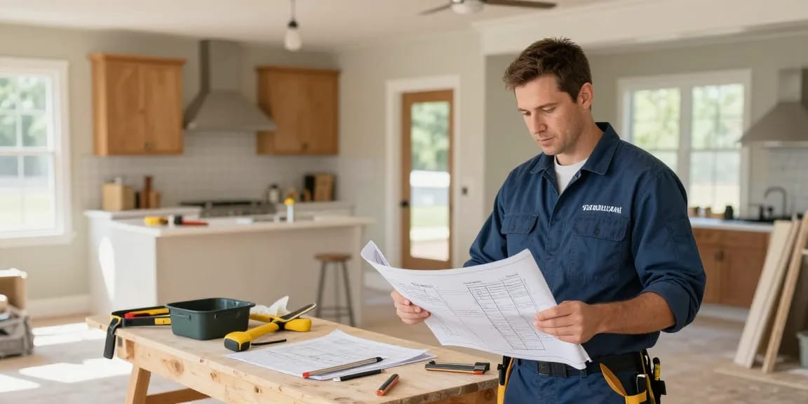 Trusted provider who buys houses in Tennessee, professional contractor engaging with homeowners.