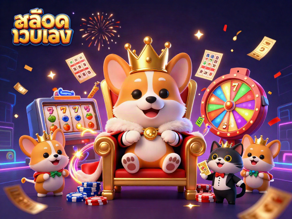 Experience thrilling สล็อตเว็บตรง action with vibrant slot games, animated characters, and dazzling prizes.