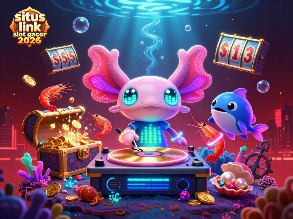 Situs link slot gacor 2026, menang besar dengan permainan slot berwarna cerah dan elemen kasino yang menarik.