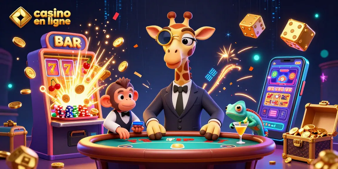 Jouer au casino en ligne crypto avec des personnages animés et des éléments de jeu fascinants.