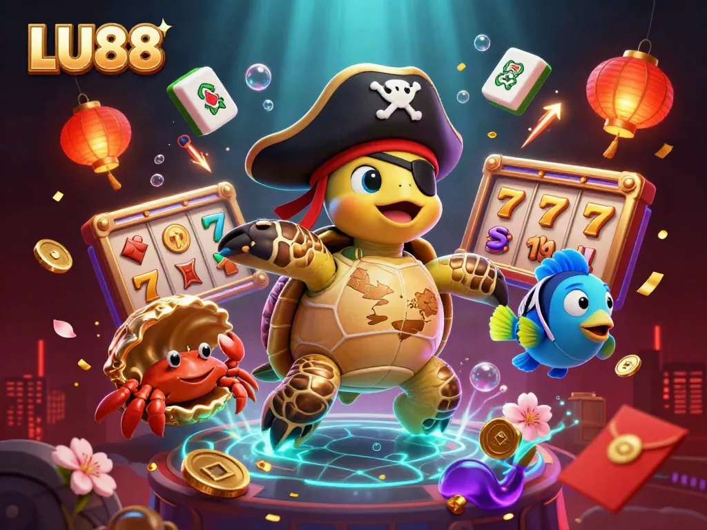 Experience the thrill of LU88 slots with vibrant visuals and interactive game elements.