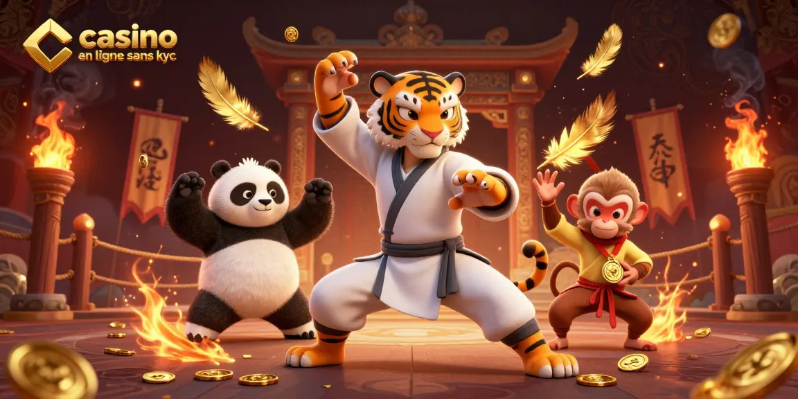 Jouez au casino en ligne sans KYC avec des personnages animés dans une scène de jeu dynamique.