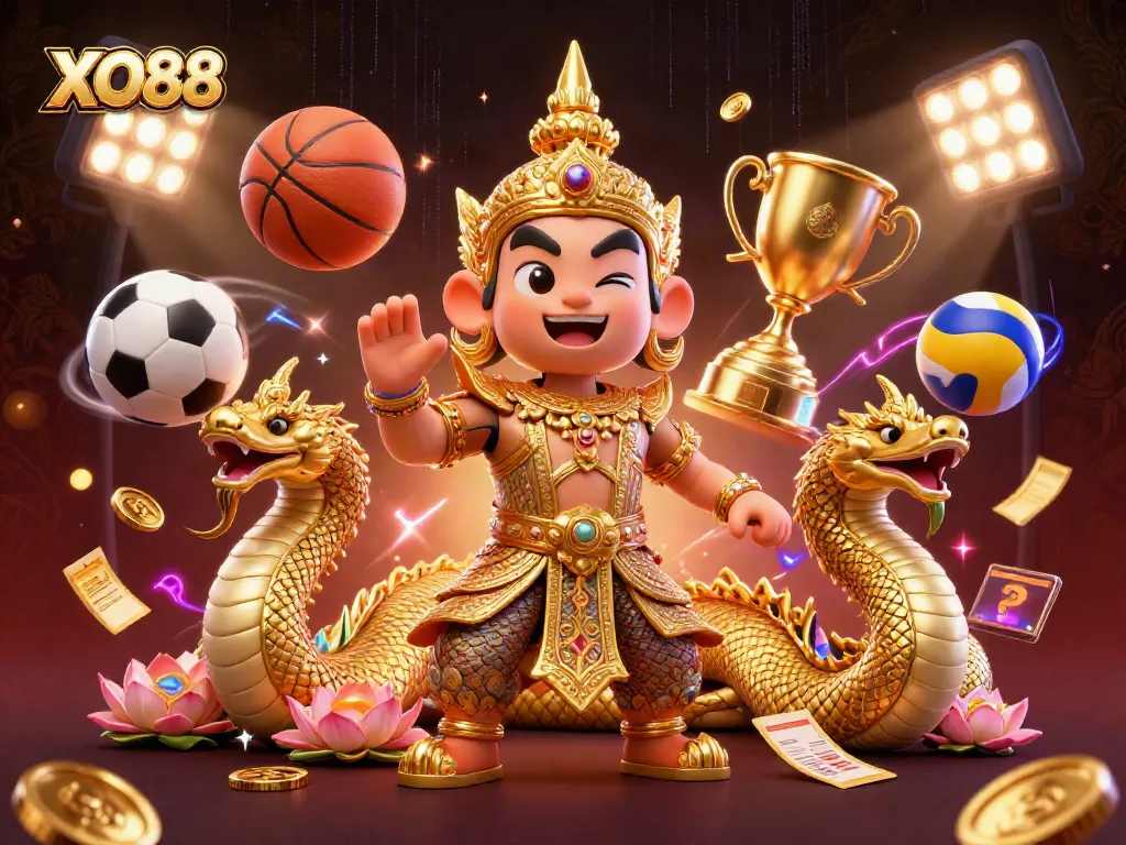Experience thrilling wins at XO88 with engaging sports betting action and vibrant casino elements.