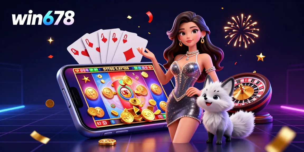 Engage in exhilarating gameplay at win678 with captivating slot games and 3D casino visuals.