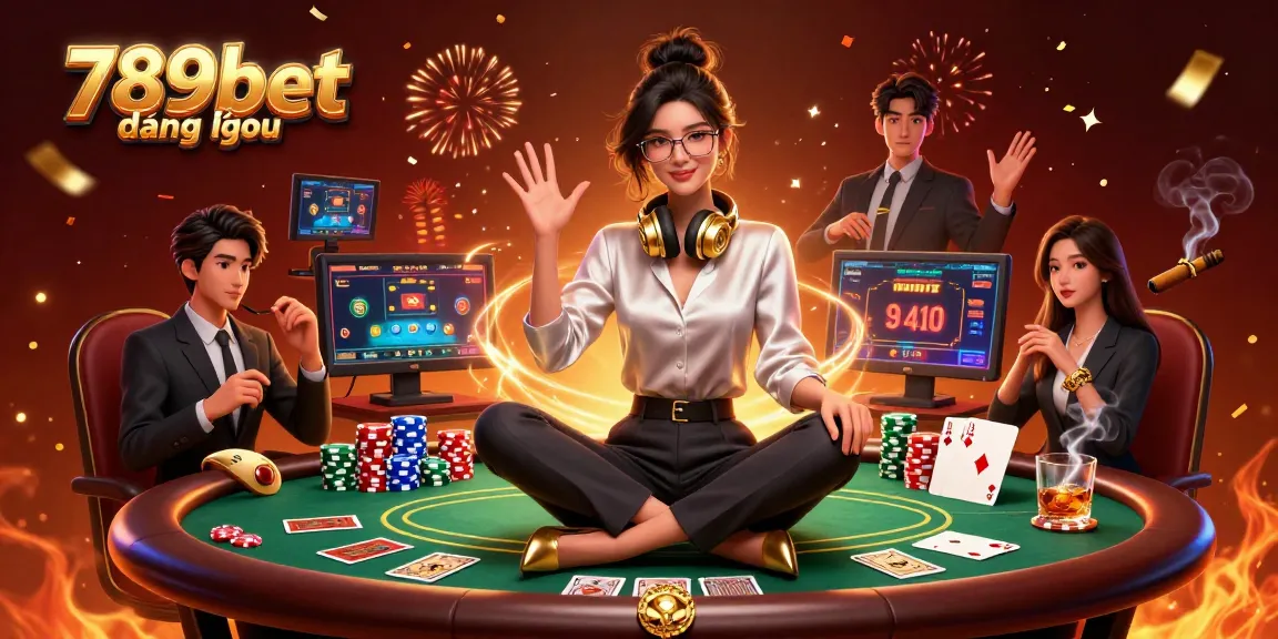 Experience exciting gameplay at 789bet đăng nhập with a vibrant casino scene full of poker action.