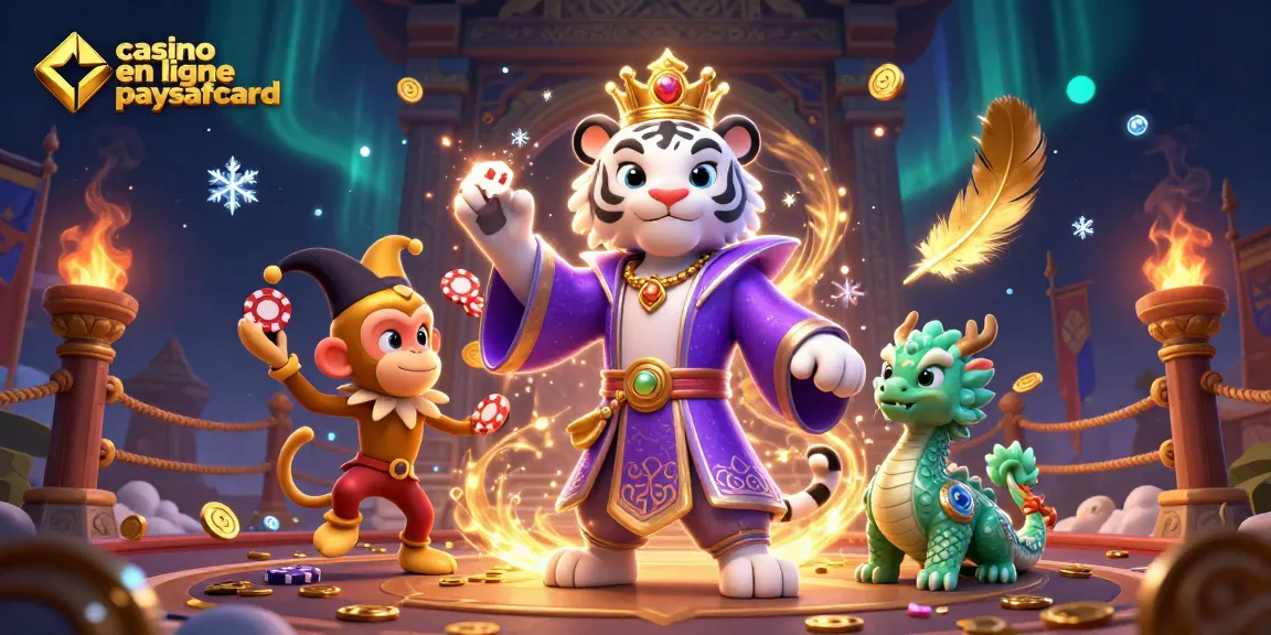 Jouez avec casino en ligne paysafecard dans un univers coloré de jeux et d'aventures.
