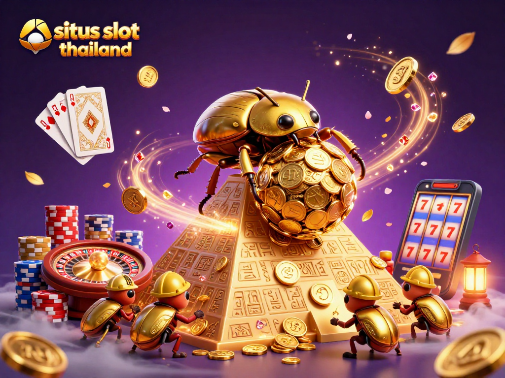 Experience immersive gameplay with situs slot thailand, featuring dynamic casino elements and vibrant 3D characters.