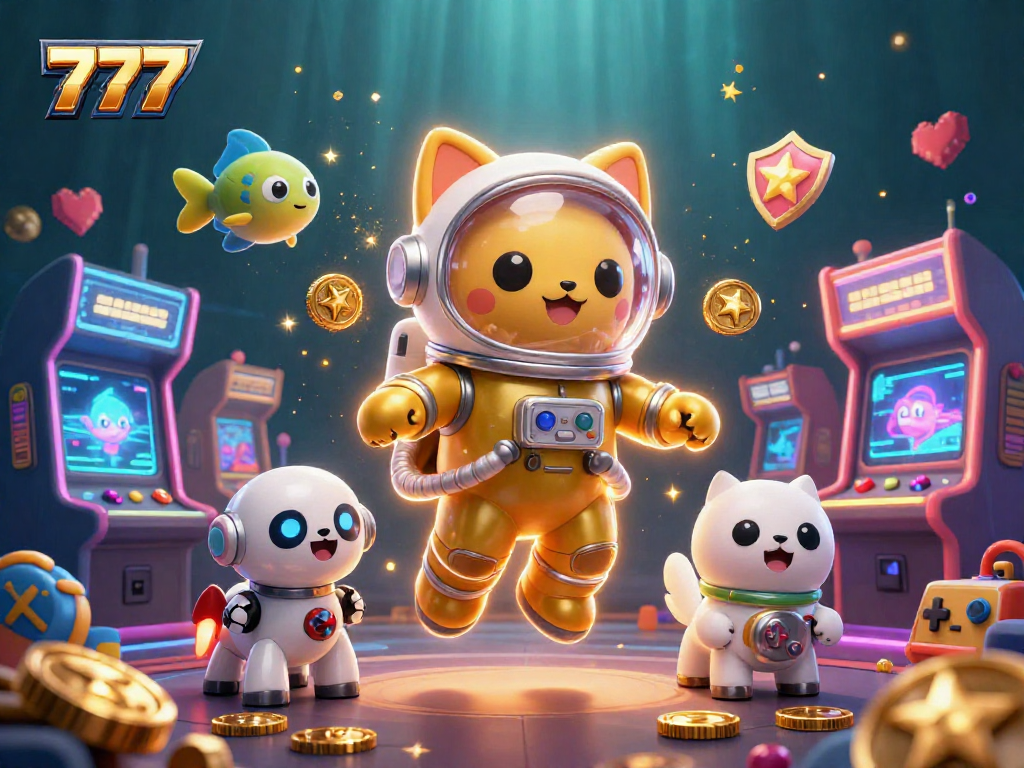 Experience the excitement of 777 slots and jackpots in a vibrant cosmic adventure with engaging game elements.
