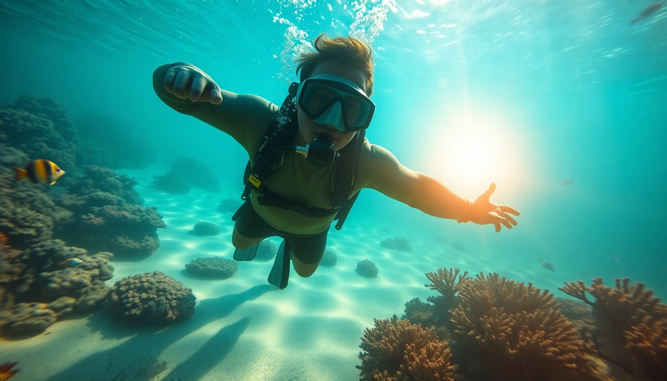 Entdecken Sie SSI Spezialkurse mit erfahrenem Taucher unter Wasser