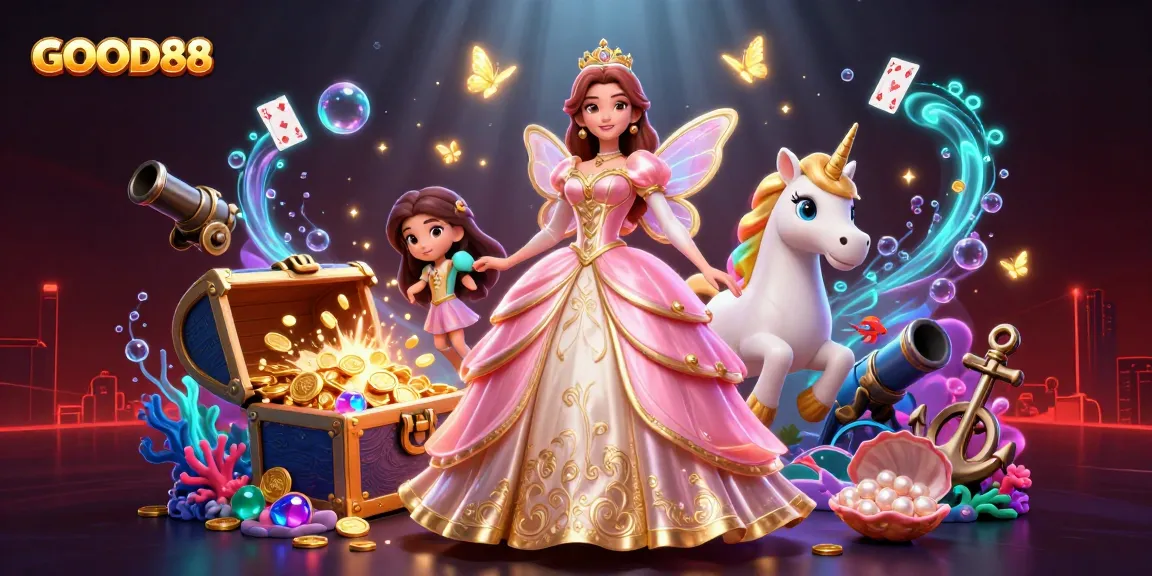 Experience thrilling games at GOOD88 with glamorous visuals and vibrant casino elements.