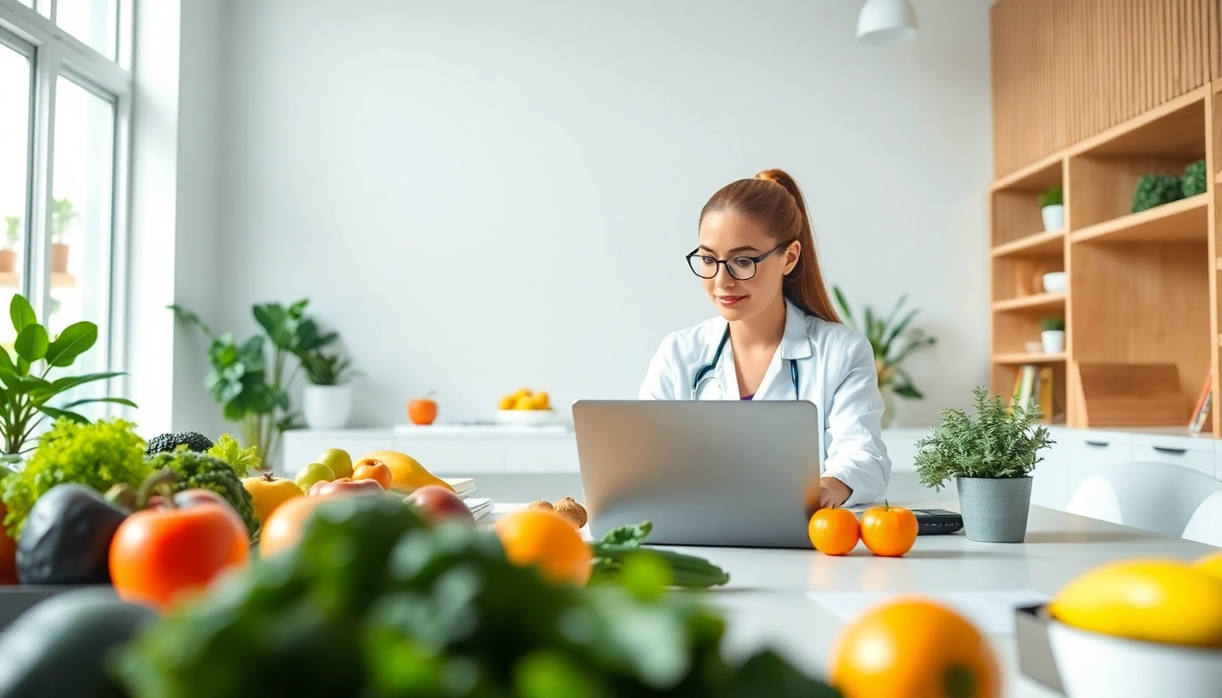 Nutritionist strategizing to overcome a weight loss plateau with healthy food options.