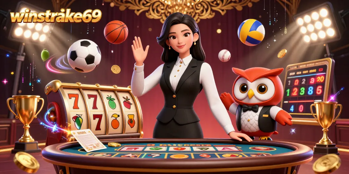 Experience the thrill of winstrike69 with top dealers and vibrant gaming elements.