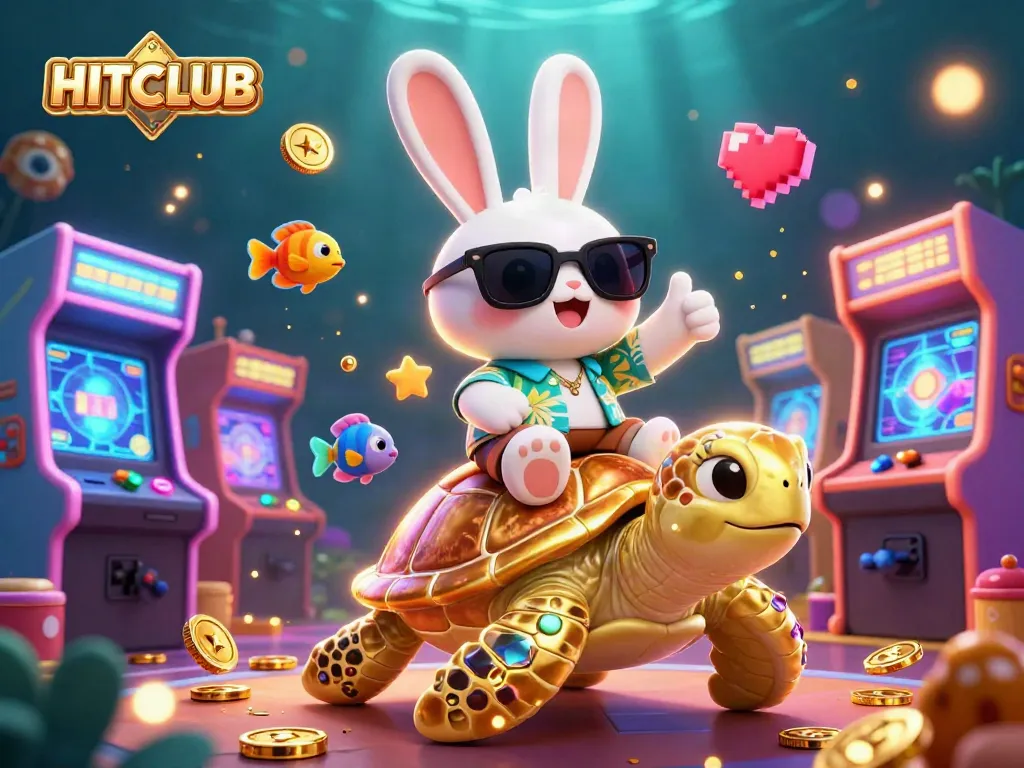 Join the adventure with HITCLUB as cartoon characters win big amid an underwater gaming spectacle!
