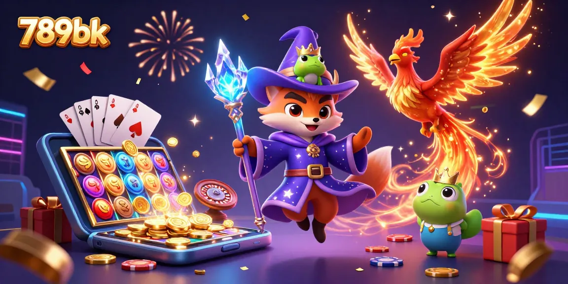 เล่นเกมสล็อต 789bk พร้อมด้วยตัวละครแฟนตาซีในคาสิโนออนไลน์