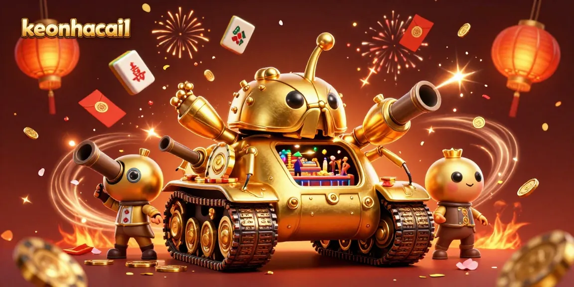 Celebrate winning with keonhacai1 in a vibrant casino scene filled with excitement and fortune.