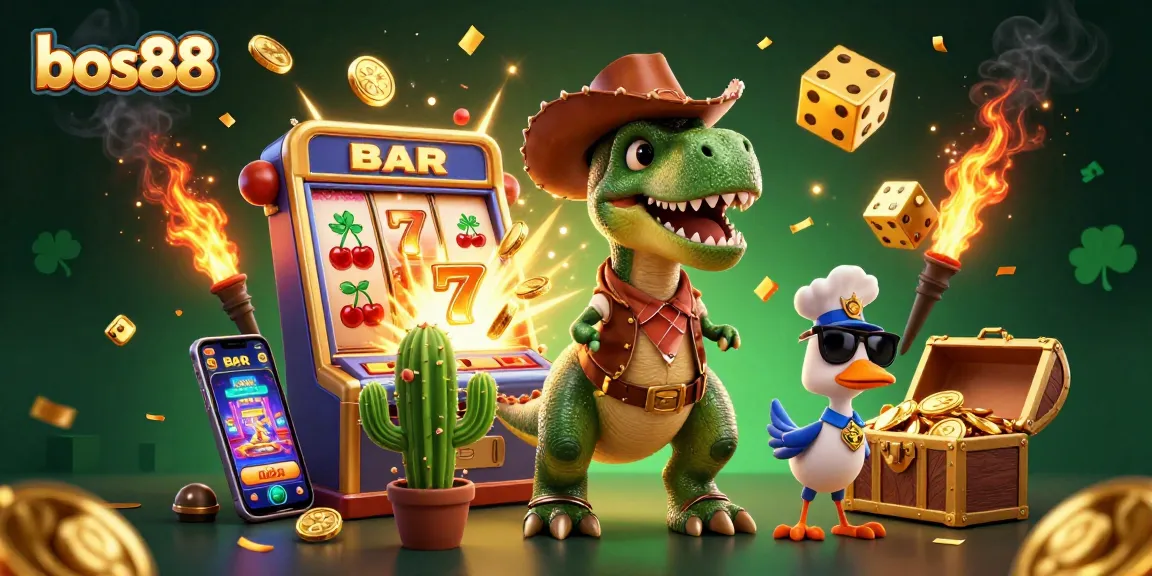 Menangkan jackpot di bos88 dengan ilustrasi dinamis dan penuh petualangan.