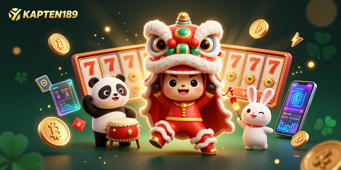 KAPTEN189 menghadirkan pengalaman slot online dengan atraksi unik lion dance dan elemen permainan yang menarik.