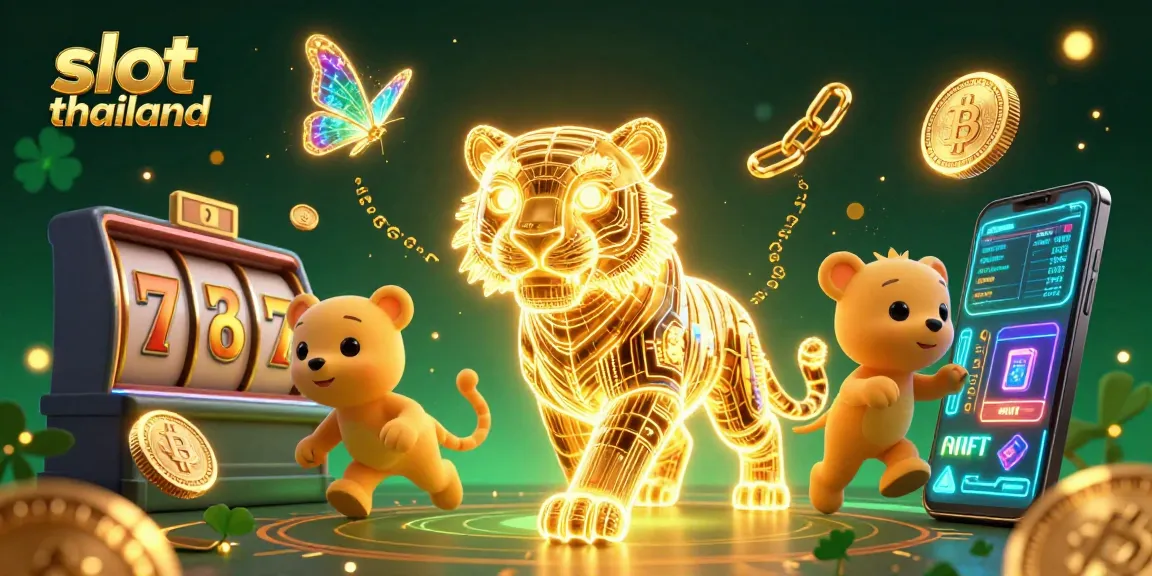 Menggulung slot thailand dengan pencitraan 3D interaktif, menampilkan simbol jackpot dan simbol keberuntungan.