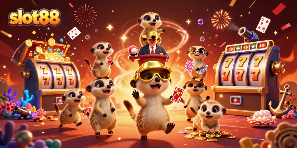 Menangkan jackpot di slot88 dengan kemeriahan kasino dan desain menarik.