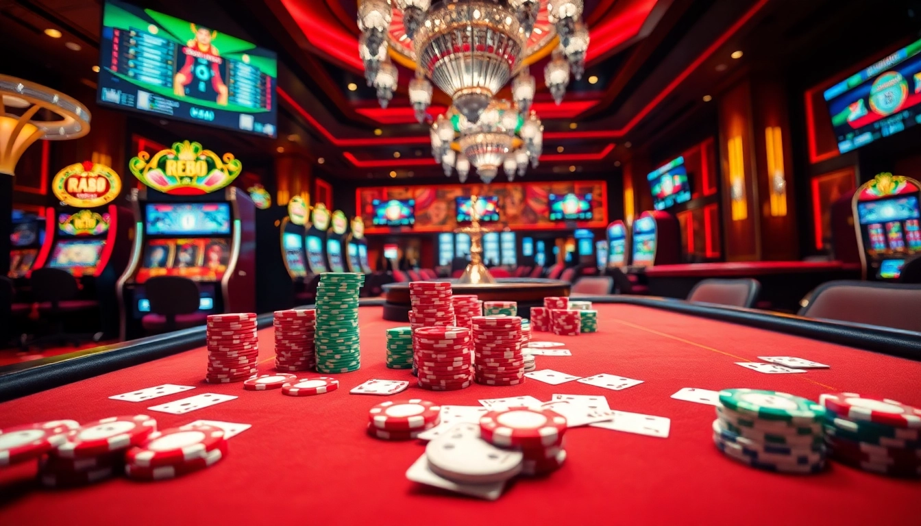 Experience thrilling gameplay at rr888 casino with vibrant tables and engaging games.