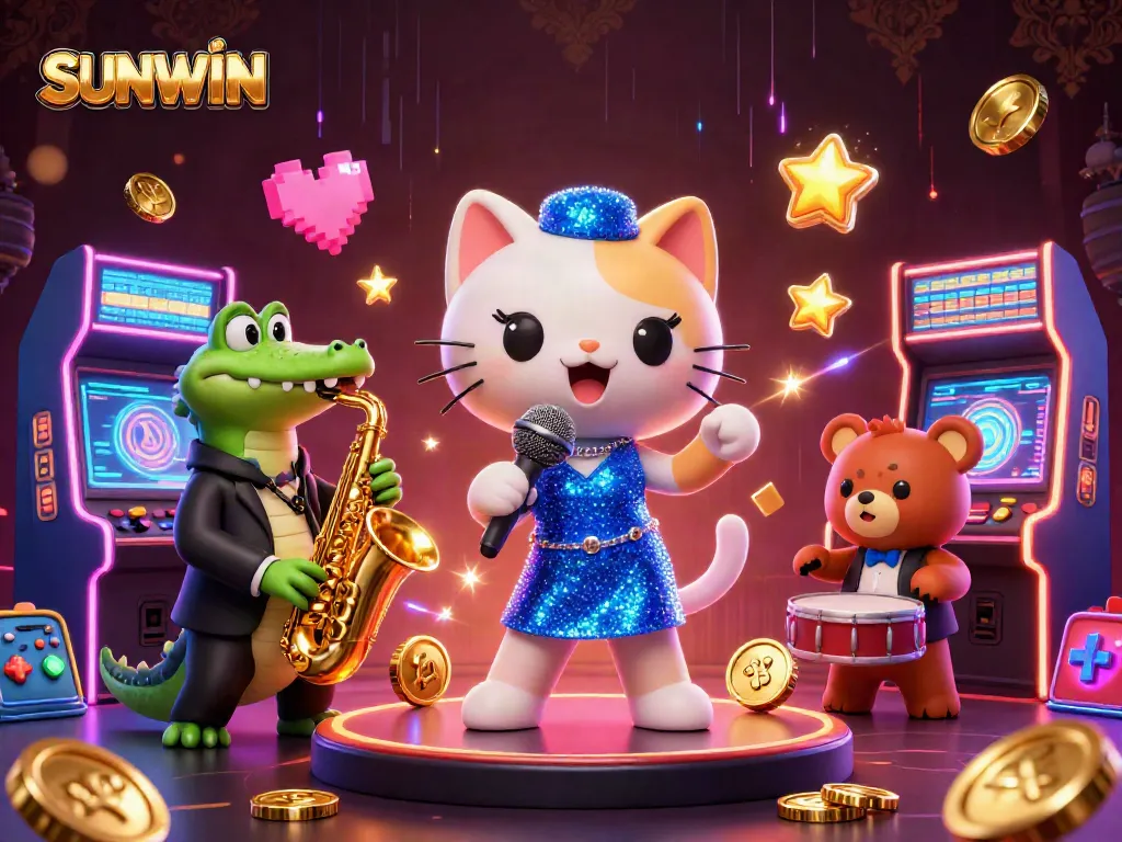 Join the excitement of SUNWIN with lively characters and dynamic casino games.