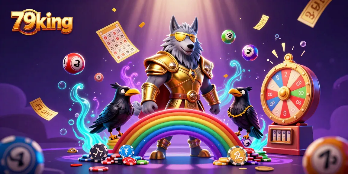 Engage with thrilling action featuring 79king in a vibrant Norse-themed casino scene.