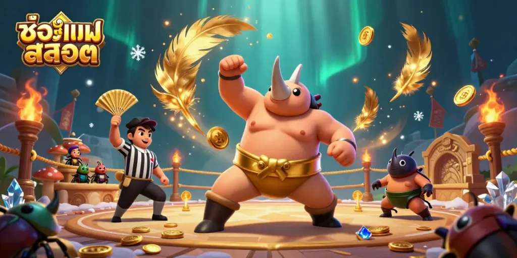 Experience exciting gameplay with ชื่อเกมสล็อต showcased in an action-packed casino scene featuring iconic symbols.