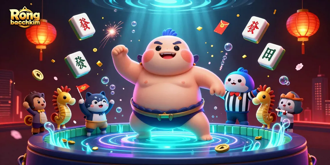 Engage in Rong bachkim strategies with a lively underwater casino scene showcasing characters and elements.