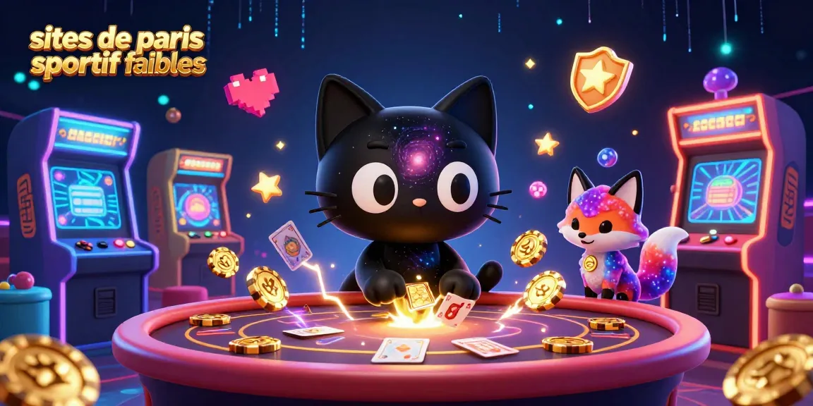 Des paris sûrs se dévoilent avec des chips dorés tirés par un chat cosmique dans un casino dynamique.