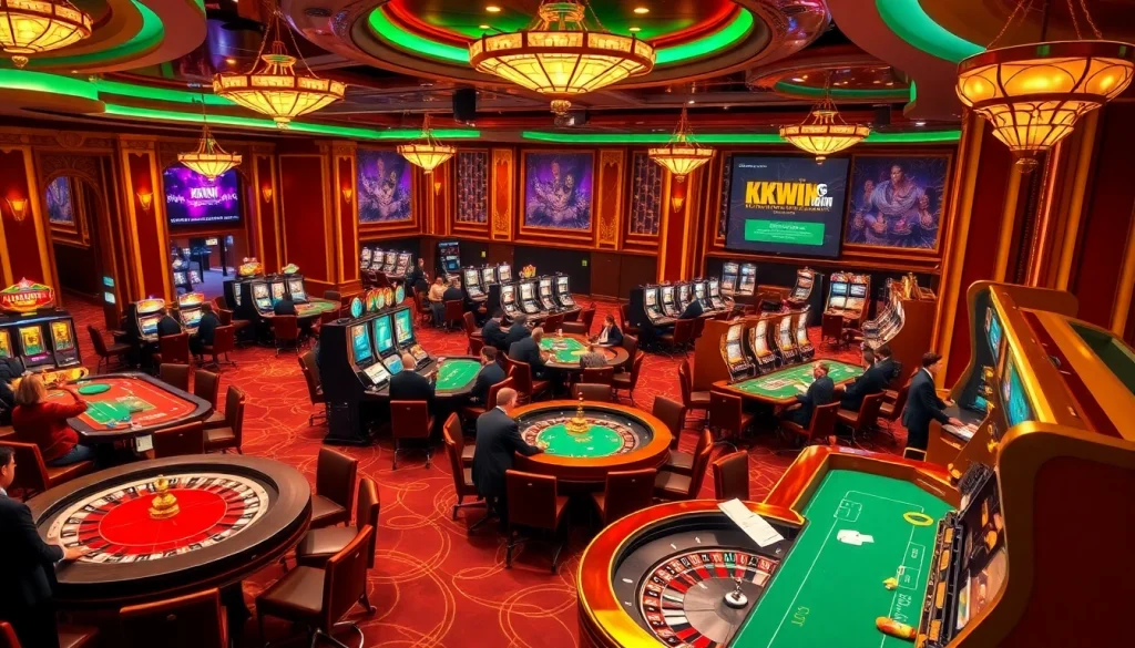 Experience excitement at kkwin com with vibrant casino tables and thrilling games.
