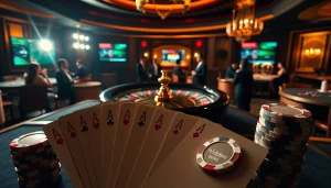 Engaging casino scene with roulette highlighting the hidden wiki theme in vibrant gaming atmosphere.