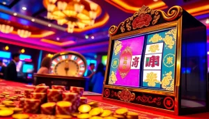 Rasakan suasana hidup dari demo slot Mahjong di kasino mewah dengan para pemain dan aksi.