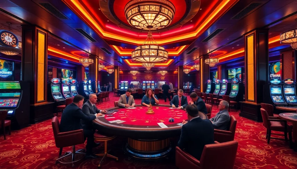 Experience thrilling gameplay at say88 com with exciting casino tables and vibrant slot machines.