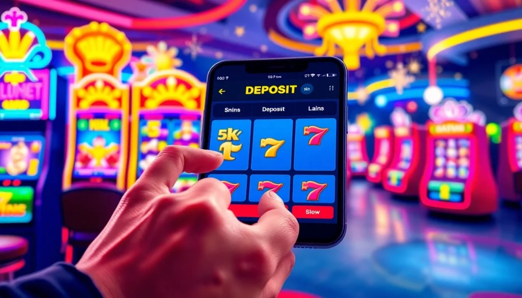 Menampilkan slot deposit 1k dengan antarmuka kasino online yang menarik.
