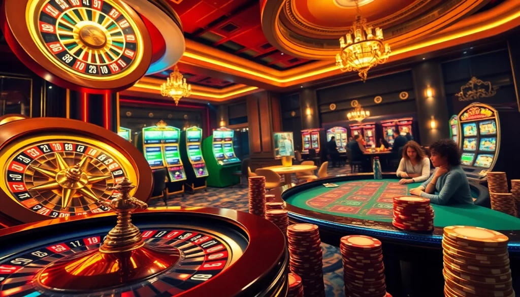 Ressentez l'excitation du meilleur casino en ligne France avec une roulette vibrante, du poker et des machines à sous.
