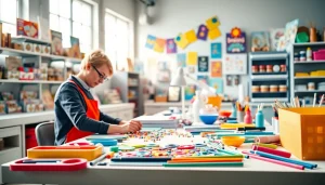 Engaging the public with craft training programs in a vibrant, creative workspace.