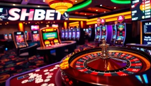 Shbet players engaging with exciting casino games and betting scenarios.