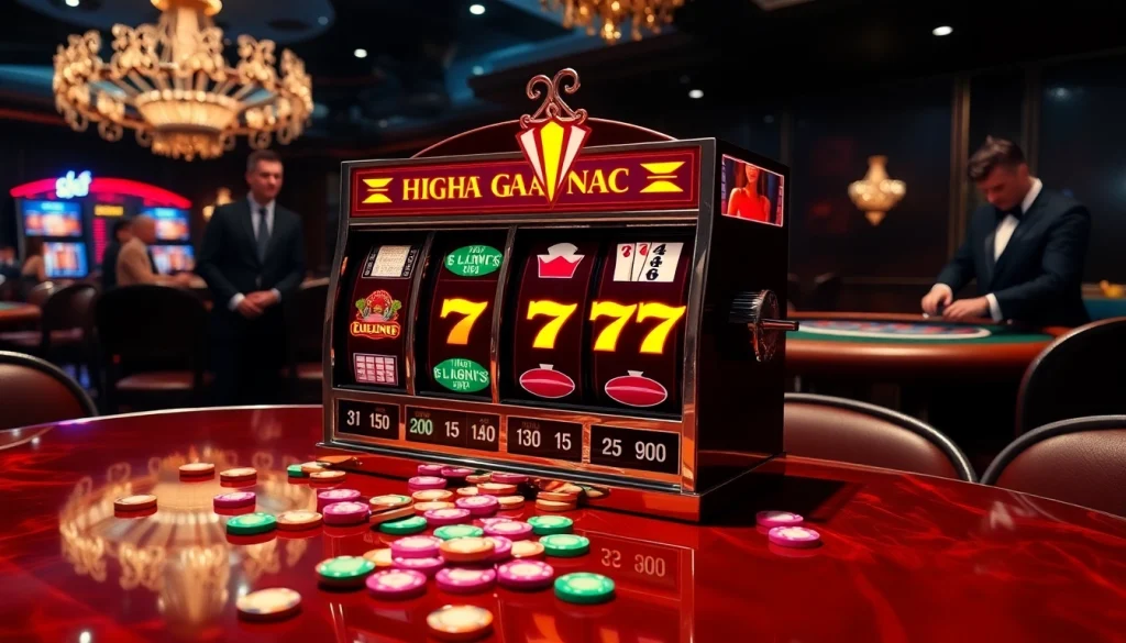 Experience the thrill of winning at Slot777 with vibrant casino games and excited players.