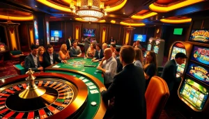Vivez l'excitation du meilleur casino en ligne France avec une atmosphère de jeu luxueuse.