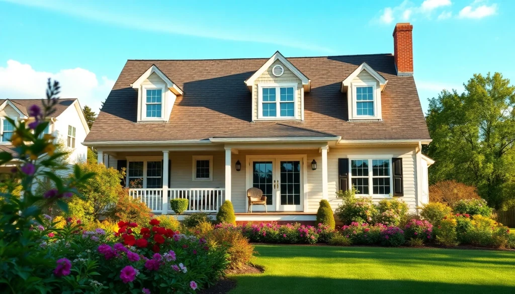 Explore a Cape Style Home In-Law Addition with charming shingle siding and inviting porch.