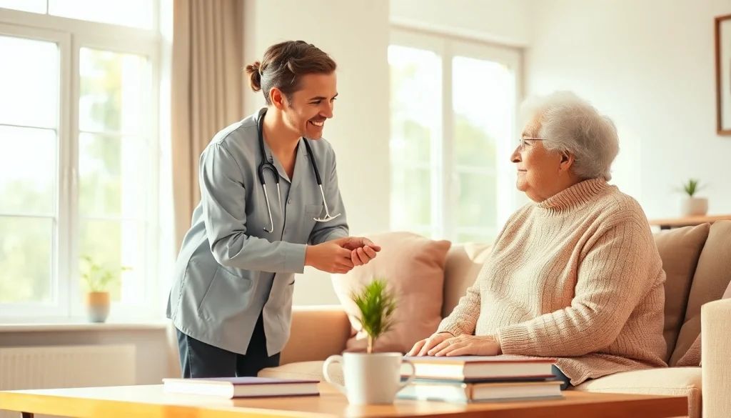 Engaging elderly in home care near me through compassionate assistance and supportive environment.