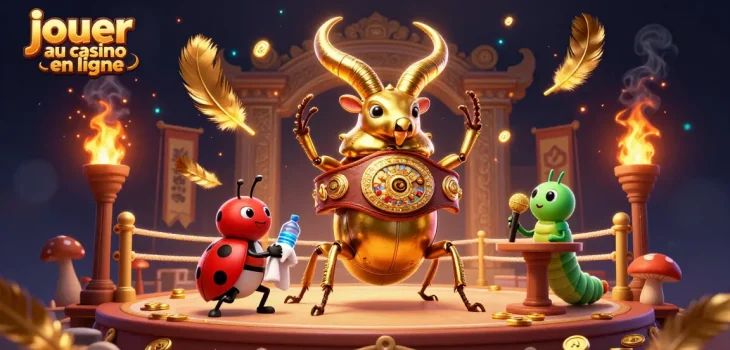 jouer au casino en ligne avec des personnages énergiques et des éléments de jeux de casino animés