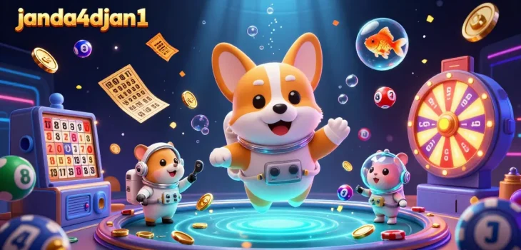 Menangkan taruhan di janda4djan1 sambil menyaksikan kucing astronot dan karakter menarik lainnya di kasino luar angkasa.
