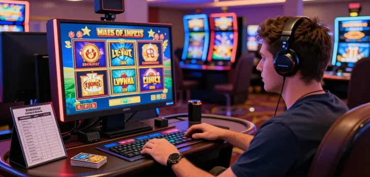 Explore the excitement of top credit card casinos with vibrant gaming scenes that enhance player experiences.